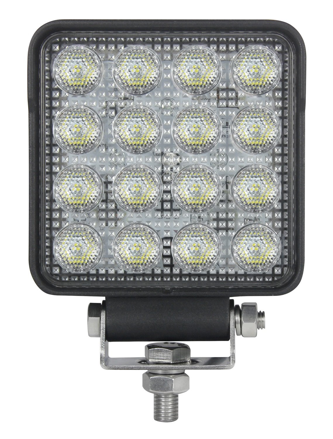 Amazon.com: HELLA 357106012 ValueFit 4 Square 2.0 LED Long Range
